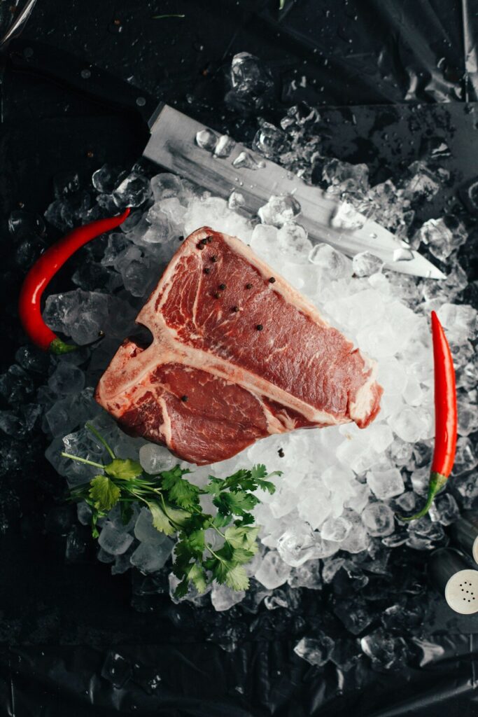 Pieces de viande bovine de qualite en boucherie