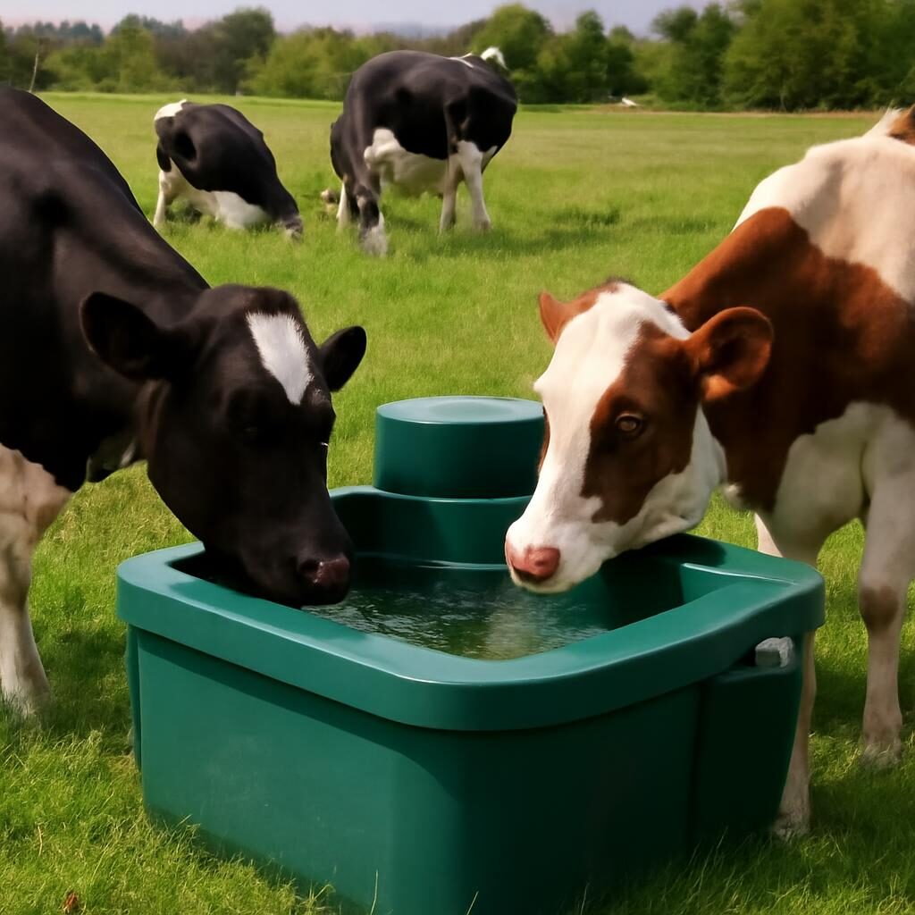 Abreuvoir extérieur pâturage automatique vaches