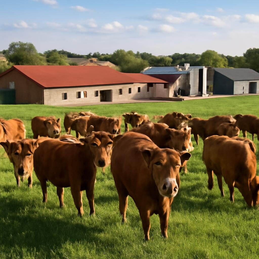 Exploitation bovine moderne et rentable