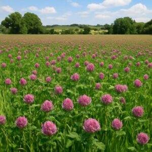 Trèfle violet en prairie bovine : intérêts agronomiques et nutritifs